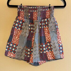 Luck & Yak Adele Shorts in Meadow-May Pattern